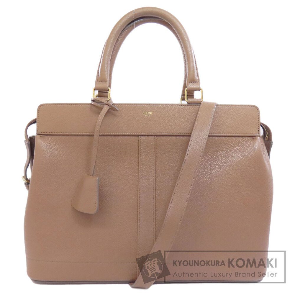 Celine Cabas de Tote Bag Leather